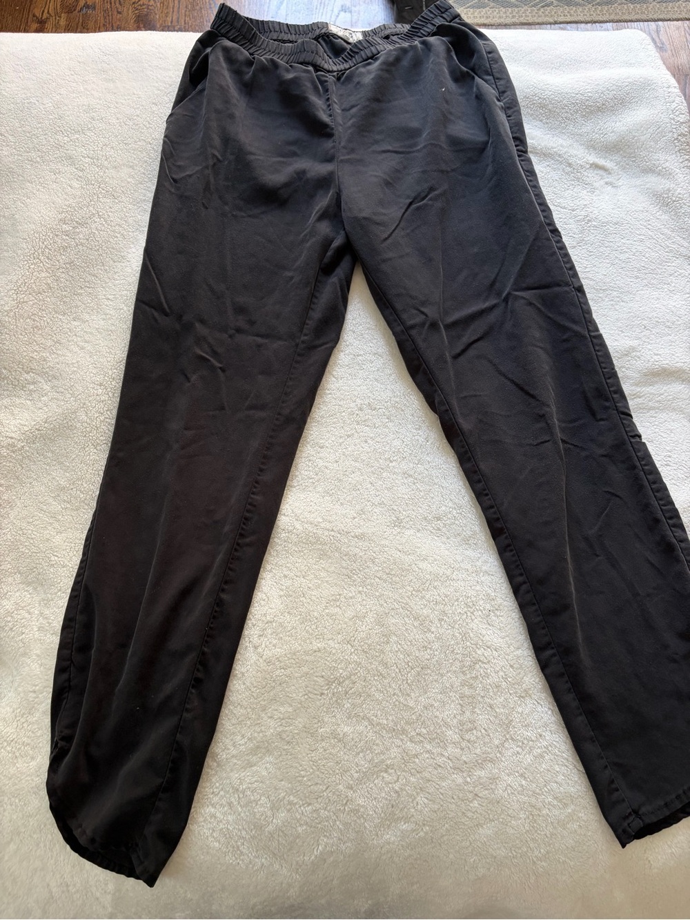 Marine Layer Black Cropped Ankle Pants